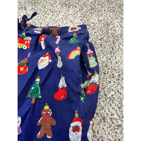 Hanna Andersson Women’s Christmas Holiday Pajama Pants Size L Heirloom Ornaments - Picture 5 of 9